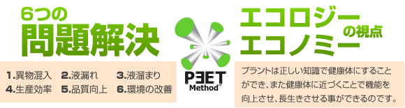6つの問題解決　エコロジー、エコノミーの視点